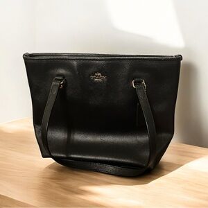 Coach zip tote bag